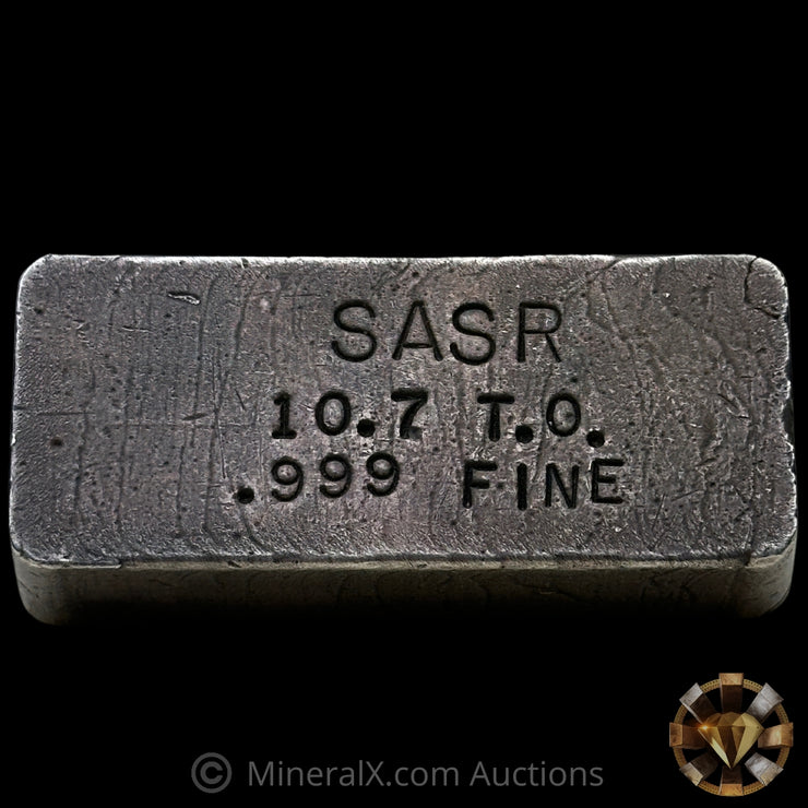 10.7oz SASR Vintage Silver Bar