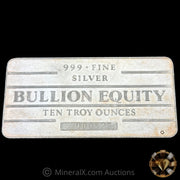 10oz Bullion Equity Vintage Silver Bar