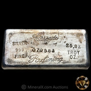 25.82oz Cascade Refining Vintage Silver Bar