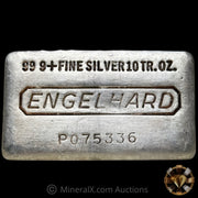 10oz Engelhard Waffleback Vintage Silver Bar