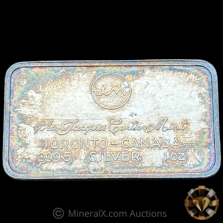 1oz The Jacques Carter Mint Vintage Silver Bar