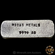 1oz Midas Metals Vintage Silver Bar