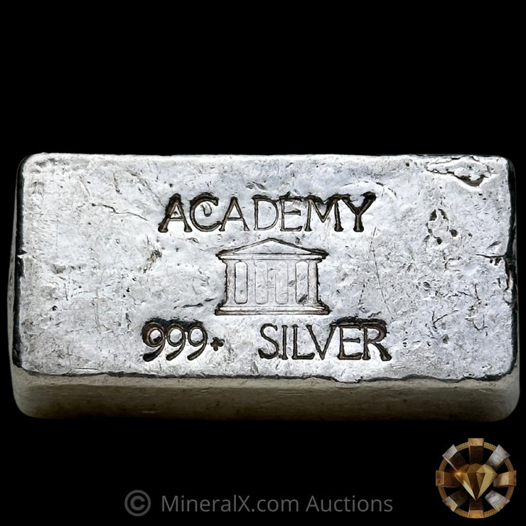 4.8oz Academy CSRCO Counterstamp Vintage Silver Bar