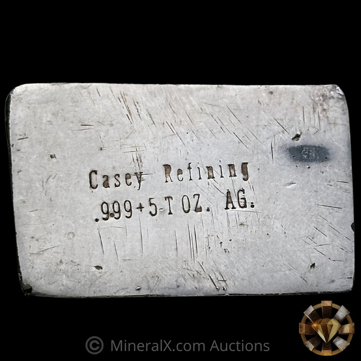 5oz Casey Refining Vintage Silver Bar