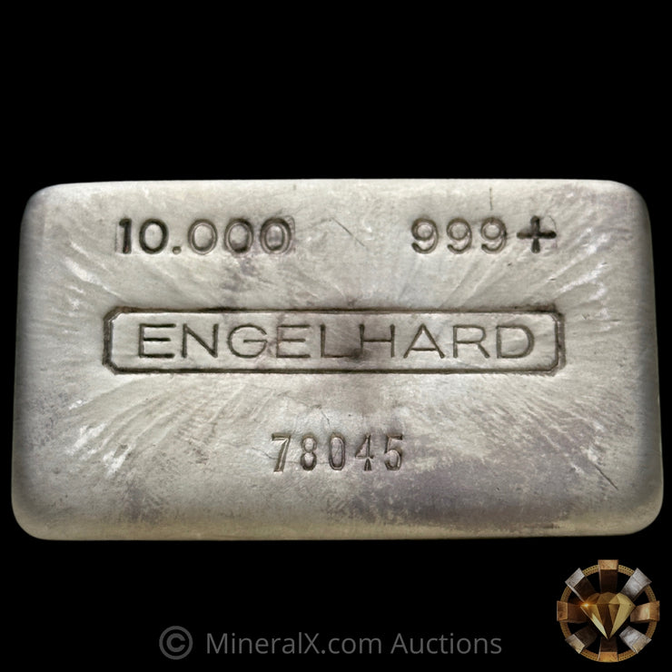 10oz Engelhard 3rd Series "Wide Spacing" Variety Vintage Silver Bar