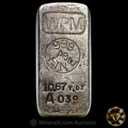 10.67oz WPM Vintage Silver Bar