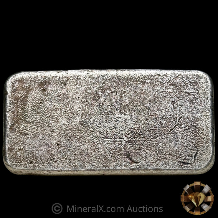 10oz Silvertowne Gridback Vintage Silver Bar