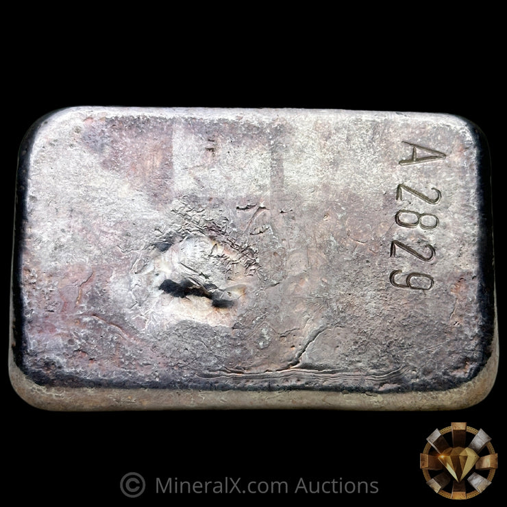 10.05oz The Perth Mint Australia Hybrid Type B & Type C Features Vintage Silver Bar