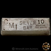 10oz CMI Vintage Silver Bar