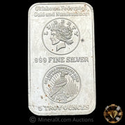 5oz Oklahoma Federated Gold And Numismatics Vintage Silver Bar