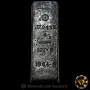 1064.6oz 1940 Authentic WW2 SS Gairsoppa Shipwreck Treasure Vintage Silver Ingot Bar With Handsigned COA From CEO Of Odyssey Exploration