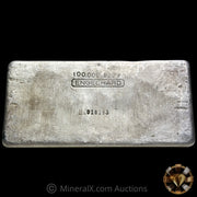 100oz Engelhard 1st Series 0-Leading Vintage Silver Bar