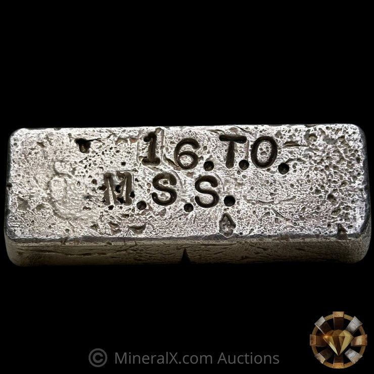 16oz MSS Vintage Silver Bar