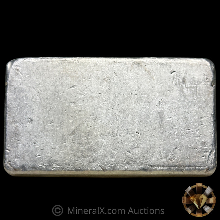 10oz Engelhard 3rd Series "Wide Spacing" Variety Vintage Silver Bar With Unique 777 Leading Serial