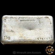 Kilo Engelhard Australia Vintage Silver Bar