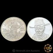 x2 1oz John Wayne Vintage Silver Coins