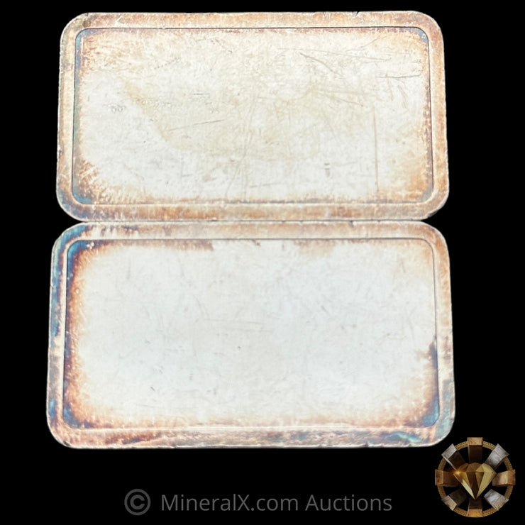 x2 1oz Degussa Vintage Silver Bars