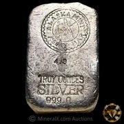 4.8oz Alaska Mint Vintage Silver Bar