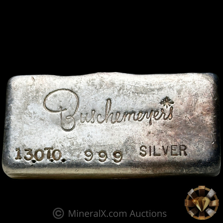 13oz Buschemeyers Vintage Silver Bar