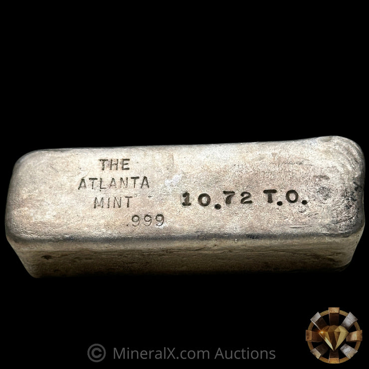 10.72oz The Atlanta Mint Vintage Silver Bar