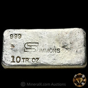 10oz Simmons Vintage Silver Bar