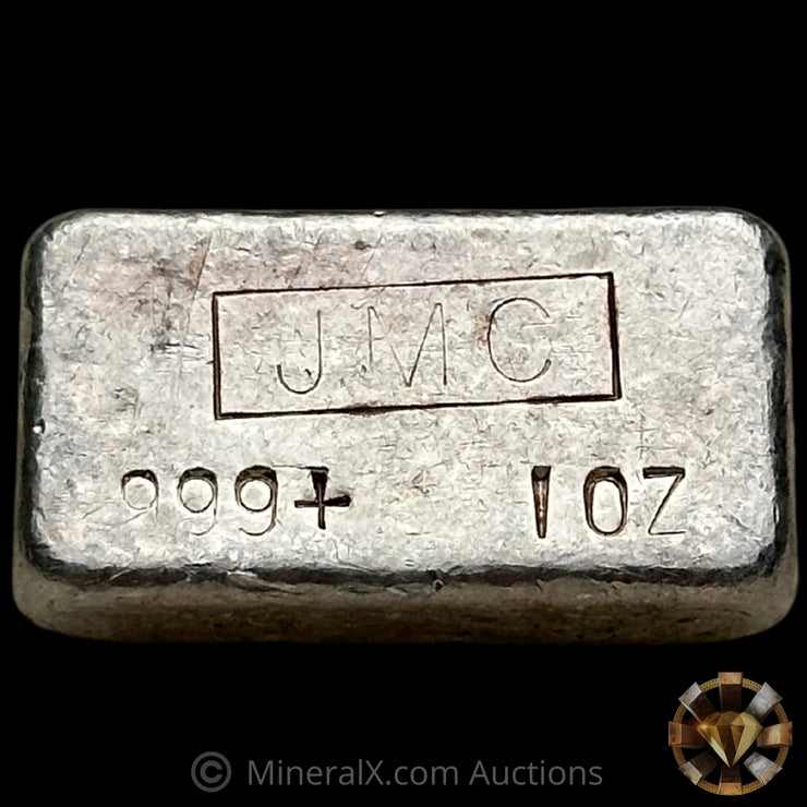 1oz JMC Johnson Matthey Sandon B C Vintage Silver Bar