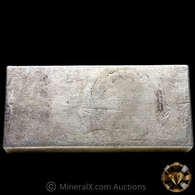 100oz Engelhard 0-Leading 1st Series Vintage Silver Bar