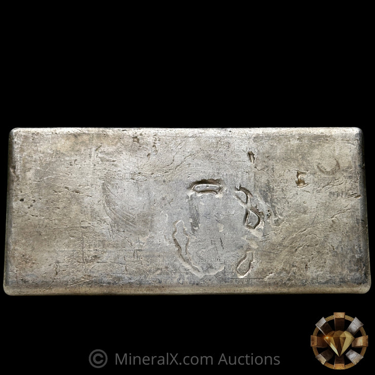 20oz Engelhard Bull Logo Vintage Silver Bar