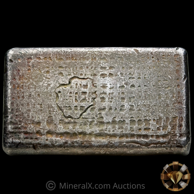 10oz Engelhard Waffleback Vintage Silver Bar