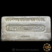 100oz Engelhard W Series Vintage Silver Bar