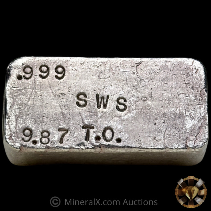 9.87oz SWS Vintage Silver Bar