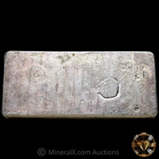 Kilo Johnson Matthey JM London Rare Sharps & Pixley Bullion Brokers Counterstamp Vintage Silver Bar