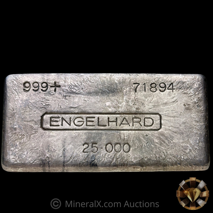 25oz Engelhard 6th Series Vintage Silver Bar