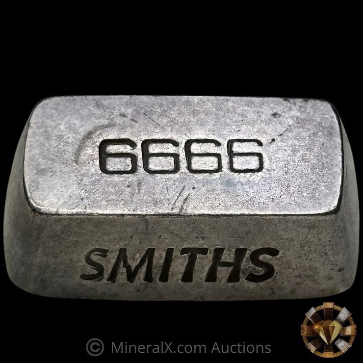 4.21oz Smiths Vintage Silver Bar