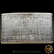 10oz Engelhard Waffleback Vintage Silver Bar With Reverse Convex Stamp