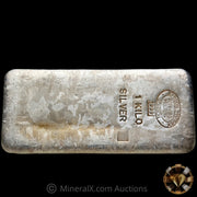 Kilo Johnson Matthey JM London Rare Small Logo Vintage Silver Bar With Unique Leidenfrost Cooling Finish