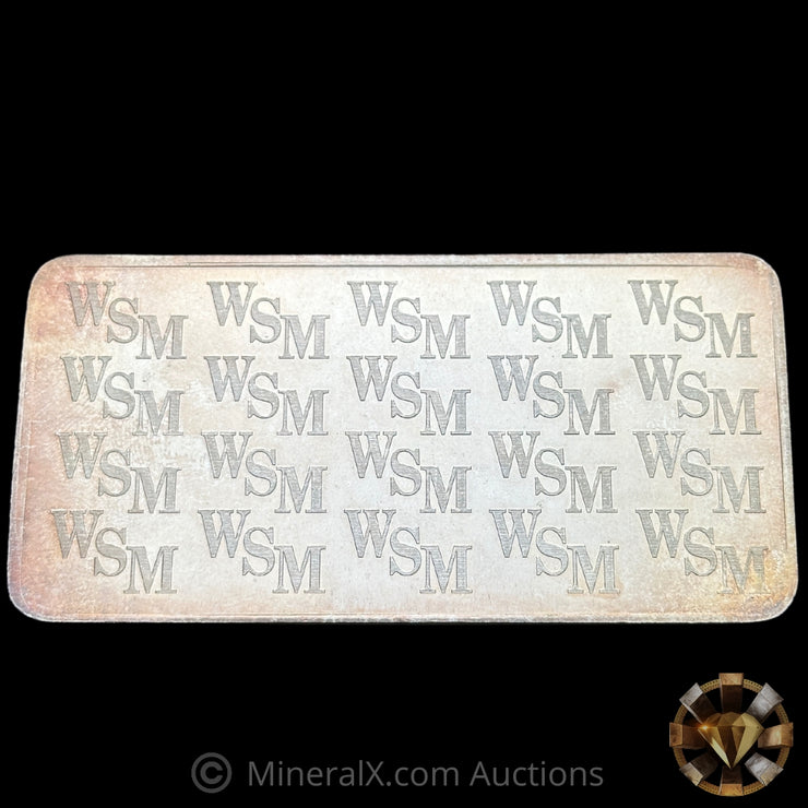 10oz Wall Street Mint Vintage Silver Bar