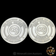 x2 1oz AG Great American Vintage Silver Coins