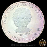 1oz 1997 Princess Diana Cook Islands Silver Coin