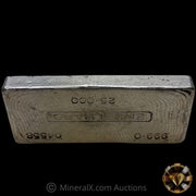 25oz Engelhard 6th Series Exceedingly Rare 0-Leading Early "999.0" Fineness Variety Vintage Silver Bar