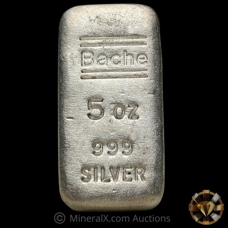 5oz Bache Vintage Silver Bar