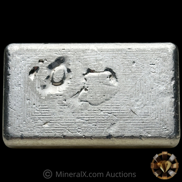 10oz P G & G Prospector Gold And Gems Silver Bar