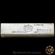 5oz Crown Metals Vintage Silver Bar