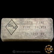 50oz EPM Vintage Silver Bar