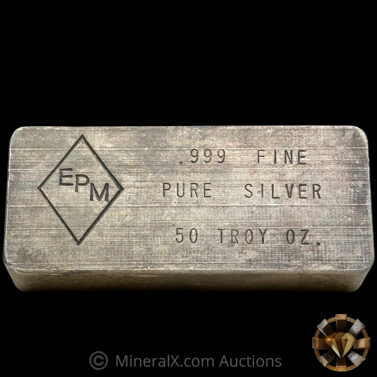 50oz EPM Vintage Silver Bar