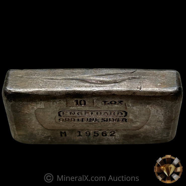 10oz Engelhard M Prefix 5th Series Vintage Silver Bar (1 of 2 Known)