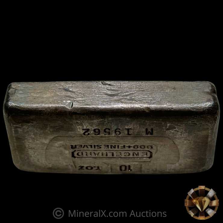 10oz Engelhard M Prefix 5th Series Vintage Silver Bar (1 of 2 Known)