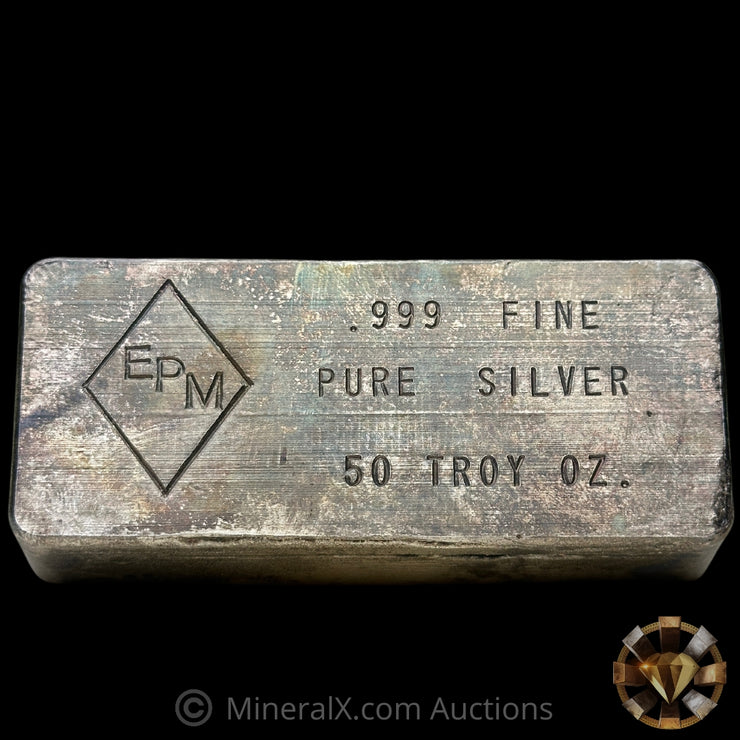 50oz EPM Vintage Silver Bar