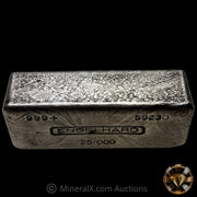 25oz Engelhard 5th Series Vintage Silver Bar (Rare Thick Mold Variety)