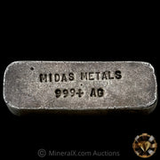 1oz Midas Metals Vintage Silver Bar